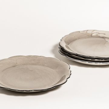 Attic - Set 4 dinerborden Oyster